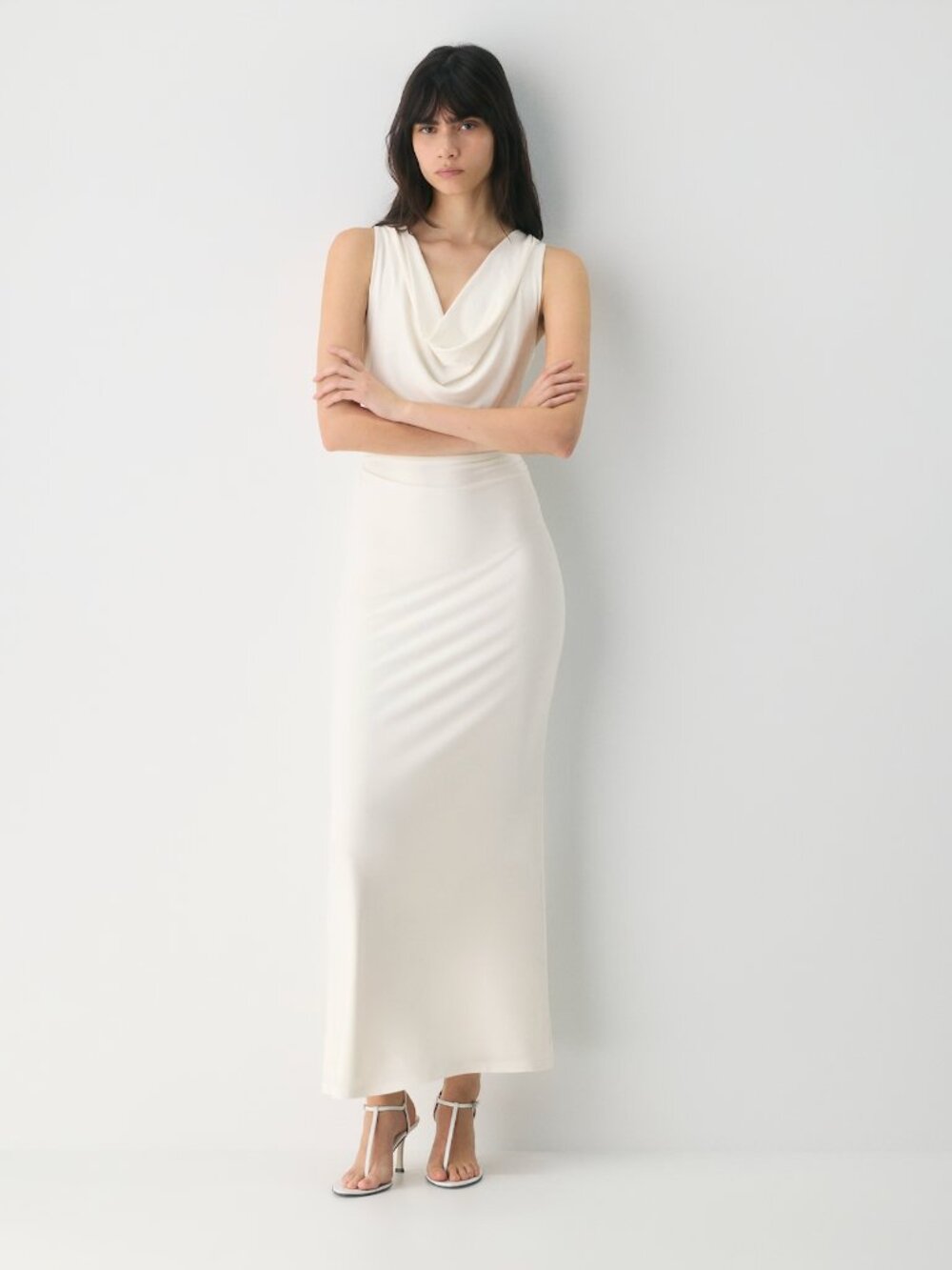 Aritzia Smooth Matter™ Tango Dress Ten Light Birch NWT - Picture 1 of 6